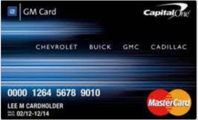 GM Credit Card Login