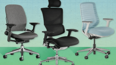 Home Office with Ergonomic Chairs