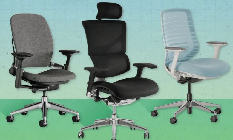 Home Office with Ergonomic Chairs