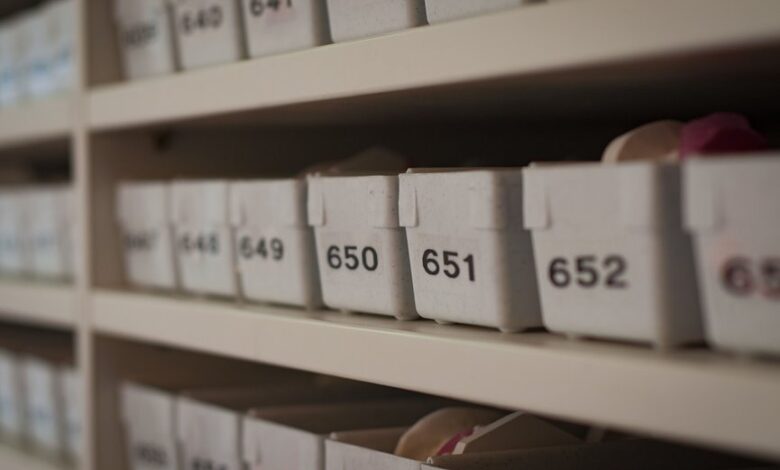registry lookup numbers for multiple archives