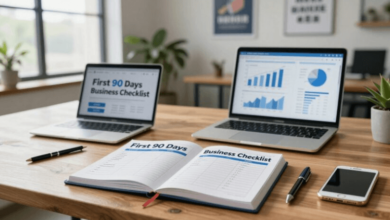 The First 90 Days of a New Business: A Step-by-Step Plan